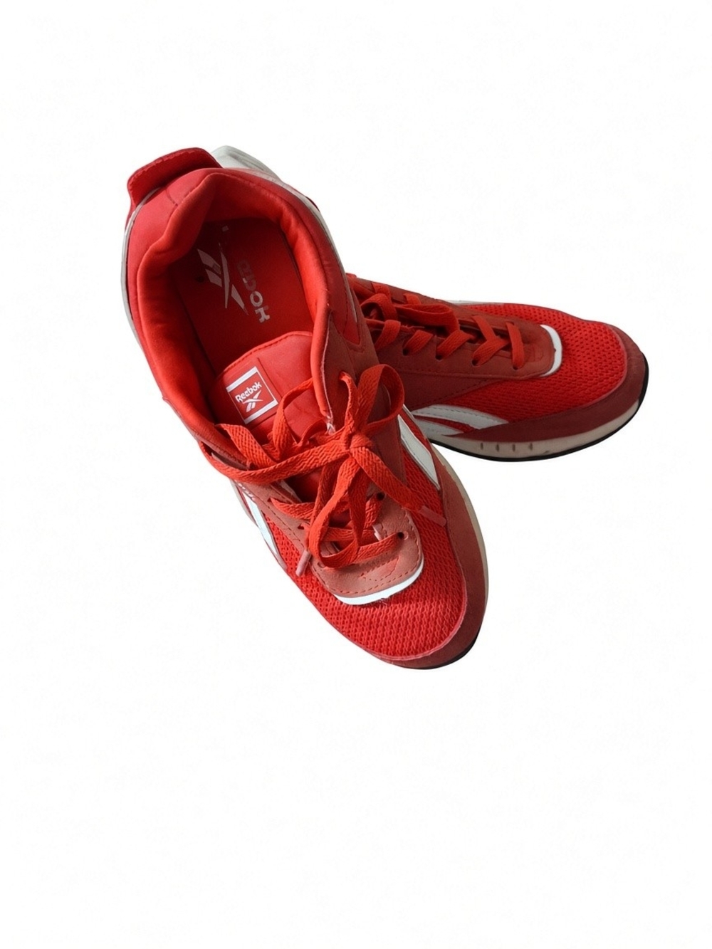 Reebok Men's Red Athletic Sneakers